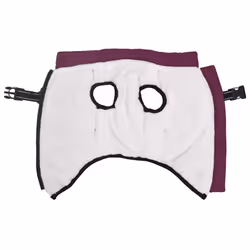 vidaXL Dog Coat with Harness Waterproof Reflective Dog Winter Coat Dog Jacket - purple, 2xl