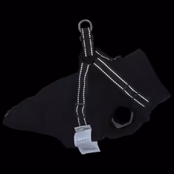 vidaXL Dog Coat with Harness Waterproof Reflective Dog Winter Coat Dog Jacket - black, s - Additional view 5