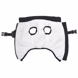 vidaXL Dog Coat with Harness Waterproof Reflective Dog Winter Coat Dog Jacket - black, xl