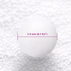 ) vidaXL EPS Beads Expanded Polystyrene Bead EPS Pearl EPS Bean Bag Filler White - 200l (10 kg/cubic metres