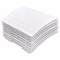 vidaXL Christmas Tree Skirt Xmas Christmas Tree Base Basket Cover Plastic - white, 65 x 23 cm