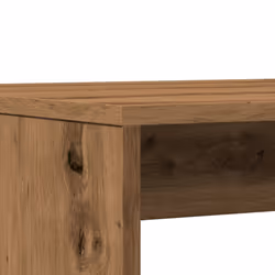 vidaXL Dining Table and Bench Set 3 Piece Dinner Table Set Engineered Wood - oak - Additional view 7