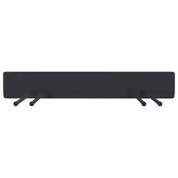 vidaXL Garden Tool Storage Racks Wall Tool Organiser Tool Hanger Black Steel - 1 pcs - Additional view 4