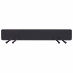 vidaXL Garden Tool Storage Racks Wall Tool Organiser Tool Hanger Black Steel - 2 pcs - Additional view 5