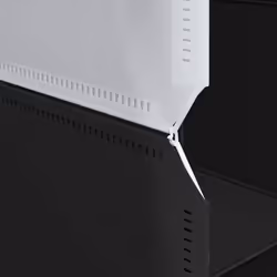 vidaXL Storage Cube Organiser with 12 Cubes and Hanging Rods PP - Additional view 9