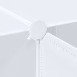 vidaXL Storage Cube Organiser with 12 Cubes and Hanging Rods PP - Additional view 8