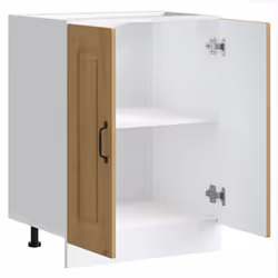 vidaXL Sink Base Cabinet Kalmar Artisan Oak 60x46x81.5 cm Engineered Wood - Additional view 4
