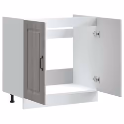 vidaXL Sink Base Cabinet Kalmar Grey Sonoma 80x46x81.5 cm Engineered Wood - Additional view 4
