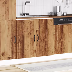 vidaXL Sink Base Cabinet Kalmar Old Wood 80x46x81.5 cm Engineered Wood