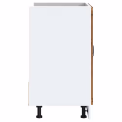 vidaXL Sink Base Cabinet Kalmar Old Wood 80x46x81.5 cm Engineered Wood - Additional view 5