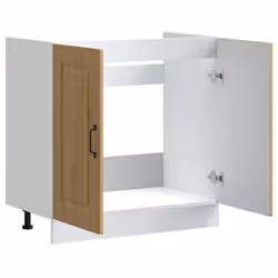 vidaXL Sink Base Cabinet Kalmar Artisan Oak 80x46x81.5 cm Engineered Wood - Additional view 4