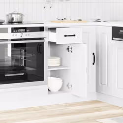 vidaXL Oven CabinetsÂ Kitchen Cabinet Oven Unit 2 pcs Lucca Engineered Wood - kitchen base cabinet 30 cm