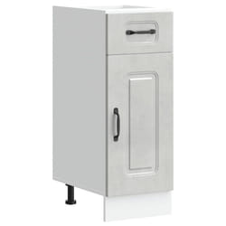 vidaXL Kitchen Base Cabinet Kalmar Concrete Grey Engineered Wood