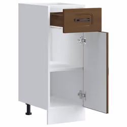 vidaXL Kitchen Base Cabinet Kalmar Brown Oak Engineered Wood sink base cabinet - Additional view 4