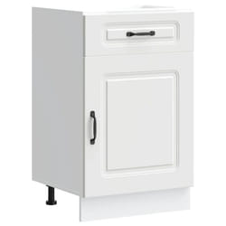 vidaXL Oven CabinetsÂ Kitchen Cabinet Oven Unit 2 pcs Lucca Engineered Wood - kitchen base cabinet 50 cm