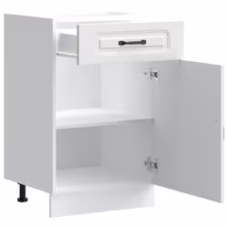 vidaXL Oven CabinetsÂ Kitchen Cabinet Oven Unit 2 pcs Lucca Engineered Wood - kitchen base cabinet 50 cm - Additional view 4