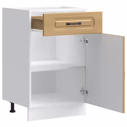 vidaXL Kitchen Base Cabinet Kalmar Artisan Oak Engineered Wood - Additional view 4