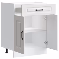 60 cm) vidaXL Oven CabinetsÂ Kitchen Cabinet Oven Unit 2 pcs Lucca Engineered Wood - kitchen base cabinet (2 doors 1 drawer