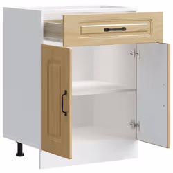 vidaXL Kitchen Base Cabinet Kalmar Sonoma Oak Engineered Wood - Additional view 4