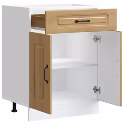 vidaXL Kitchen Base Cabinet Kalmar Artisan Oak Engineered Wood - Additional view 4