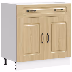 vidaXL Kitchen Base Cabinet Kalmar Sonoma Oak Engineered Wood