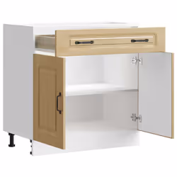 vidaXL Kitchen Base Cabinet Kalmar Sonoma Oak Engineered Wood - Additional view 4