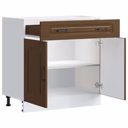 vidaXL Kitchen Base Cabinet Kalmar Brown Oak Engineered Wood sink base cabinet - Additional view 4