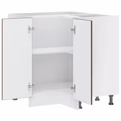vidaXL Kitchen Corner Base Cabinet Kalmar Brown Oak Engineered Wood - Additional view 4