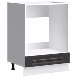 vidaXL Oven Cabinet Kalmar Black Engineered Wood oven unit