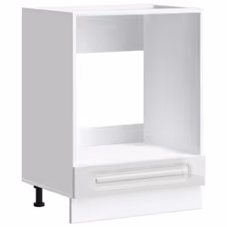 vidaXL Oven Cabinet Kalmar High Gloss White Engineered Wood oven unit