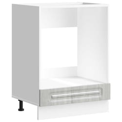 vidaXL Oven Cabinet Kalmar Grey Sonoma Engineered Wood oven unit