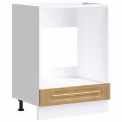vidaXL Oven Cabinet Kalmar Artisan Oak Engineered Wood oven unit