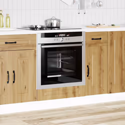 vidaXL Oven Cabinet Kalmar Artisan Oak Engineered Wood oven unit