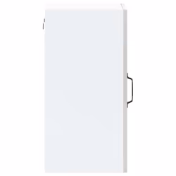 vidaXL Kitchen Wall Cabinet with Glass Door Kalmar Concrete Grey Engineered Wood - Additional view 7