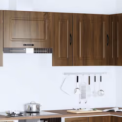 vidaXL Kitchen Wall Cabinet Kalmar Brown Oak Engineered Wood kitchen wall unit