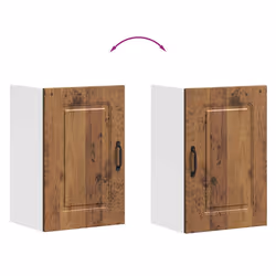 vidaXL Kitchen Wall Cabinet Kalmar Old Wood Engineered Wood kitchen wall unit - Additional view 8
