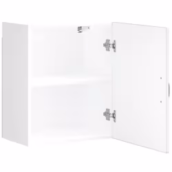 vidaXL Oven CabinetsÂ Kitchen Cabinet Oven Unit 2 pcs Lucca Engineered Wood - wall cabinet 50 cm - Additional view 5