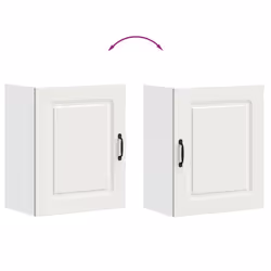 vidaXL Kitchen Wall Cabinets 2 pcs Kalmar White Engineered Wood - Additional view 9