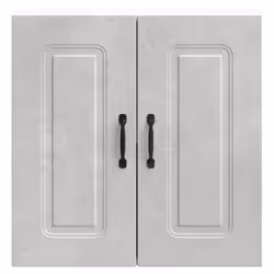 vidaXL Kitchen Wall Cabinet Kalmar Concrete Grey Engineered Wood - Additional view 4