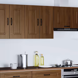 vidaXL Kitchen Wall Cabinet Kalmar Brown Oak Engineered Wood kitchen wall unit