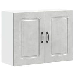 vidaXL Kitchen Wall Cabinet Kalmar Concrete Grey Engineered Wood
