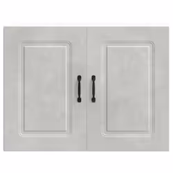 vidaXL Kitchen Wall Cabinet Kalmar Concrete Grey Engineered Wood - Additional view 5