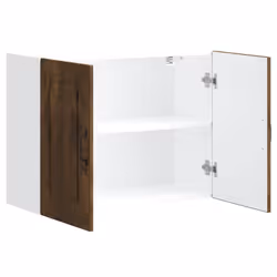 vidaXL Kitchen Wall Cabinet Kalmar Smoked Oak Engineered Wood - Additional view 4