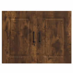 vidaXL Kitchen Wall Cabinet Kalmar Smoked Oak Engineered Wood - Additional view 5