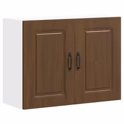vidaXL Kitchen Wall Cabinet Kalmar Brown Oak Engineered Wood kitchen wall unit