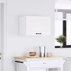 60 cm) vidaXL Oven CabinetsÂ Kitchen Cabinet Oven Unit 2 pcs Lucca Engineered Wood - wall cabinet (1 flap door - Additional view 2