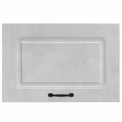 vidaXL Kitchen Wall Cabinet Kalmar Concrete Grey Engineered Wood - Additional view 4