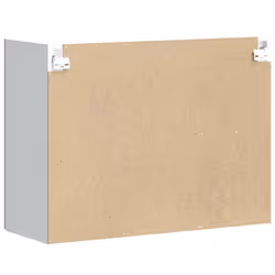 vidaXL Kitchen Wall Cabinet with Glass Door Kalmar Concrete Grey Engineered Wood - Additional view 8