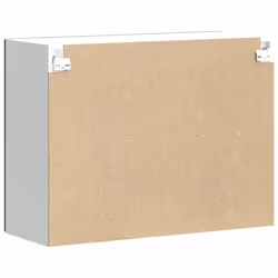 vidaXL Kitchen Wall Cabinet with Glass Door Kalmar Brown Oak Engineered Wood - Additional view 8
