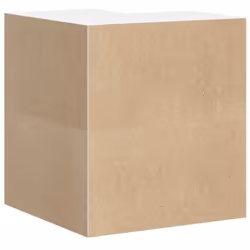 vidaXL Kitchen Wall Corner Cabinet Kalmar Black Engineered Wood - Additional view 6